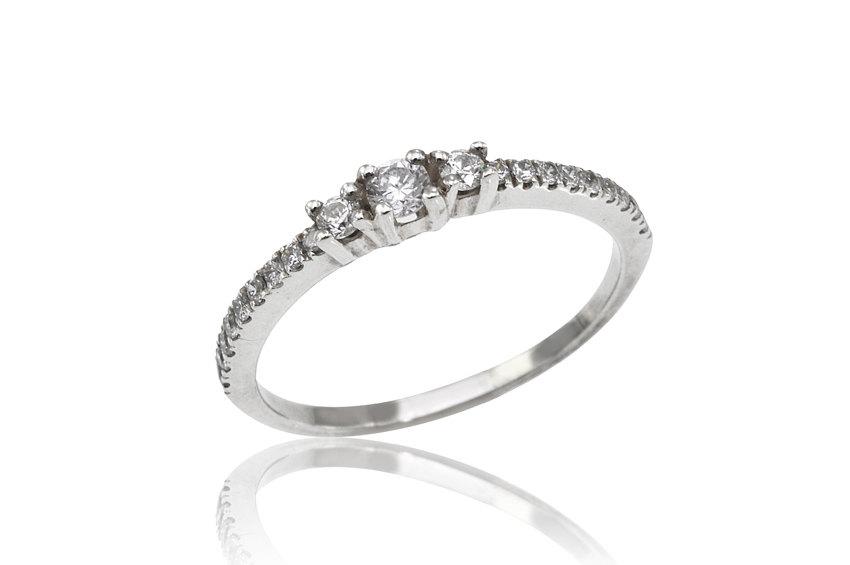 Свадьба - Diamonds Ring, Wedding Band, Diamond Stackable, 14K Diamond Ring, .33ct Diamond Ring, Diamond Engagement Ring, Fast  Free Shipping
