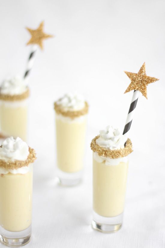 Hochzeit - Champagne Chantilly Shooters