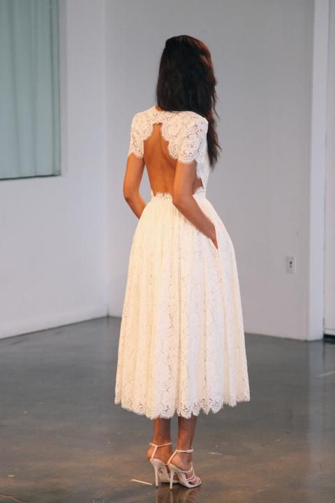 Mariage - 10 Short & Sweet Wedding Dresses