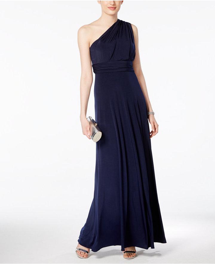 Mariage - Adrianna Papell Convertible Jersey Gown