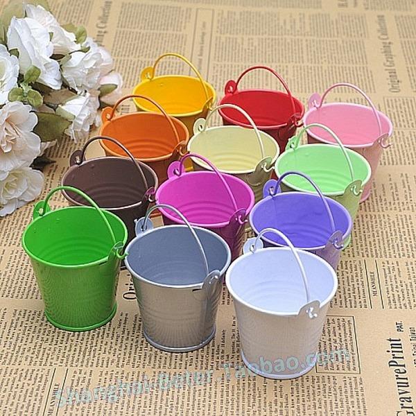Mariage - PCS children's birthday birth party gift colorful small drum candy Box wj034 table cloth set