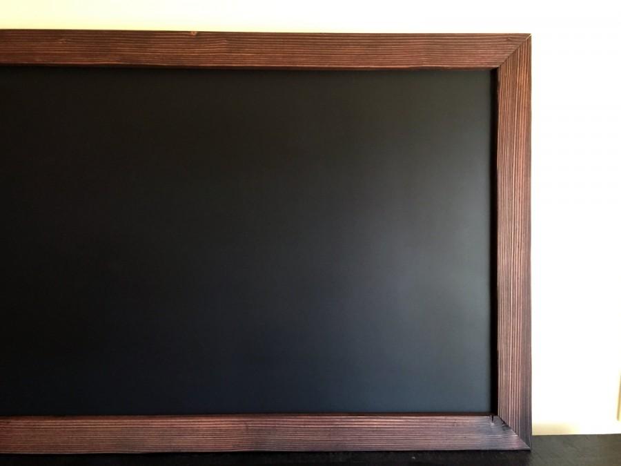 Wedding - Large MAGNETIC Framed Chalkboard 48"x30", Rustic Frame, Reclaimed Wood, Large Blackboard, Wedding Chalkboard, Kitchen Chalkboard, Blackboard