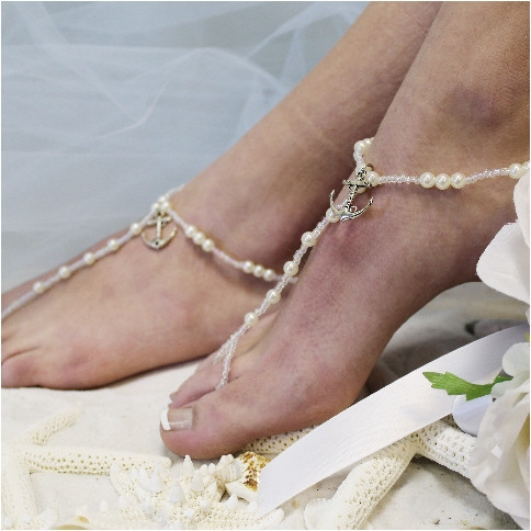 Hochzeit - ANCHOR AMOUR barefoot sandals