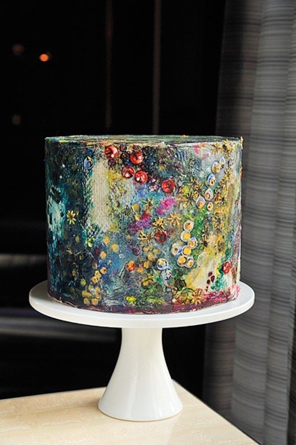 زفاف - 24 Spectacular One-Tier Wedding Cakes