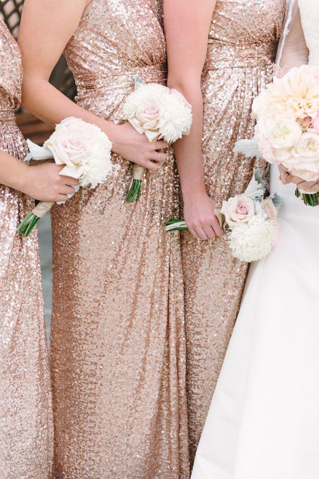 Mariage - Rose Gold Vintage Glam San Diego Wedding