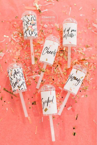 Wedding - DIY Confetti Poppers