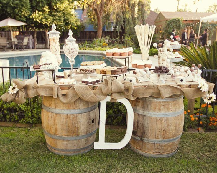 Hochzeit - 35  Creative Rustic Wedding Ideas To Use Wine Barrels