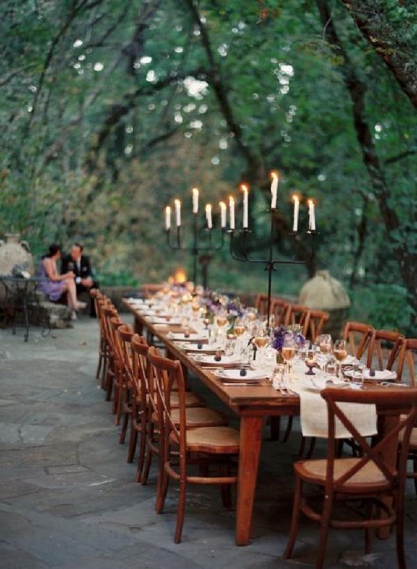 Wedding - 30 Woodland Wedding Table Décor Ideas