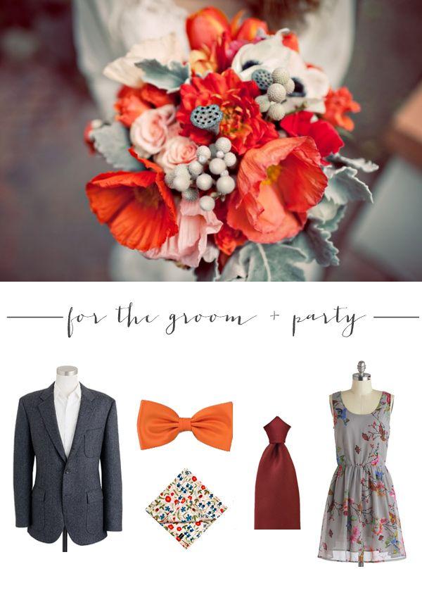 Wedding - Halloween   Fall Looks For Grooms With Bows 'n Ties
