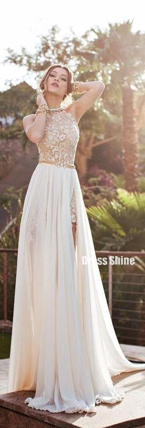 Mariage - White Prom Dresses,Lace Evening Dresses,Lace Wedding Dresses,Long Prom Dresses,Bridal Gowns,Prom Gowns,Wedding Gowns From Storybridal