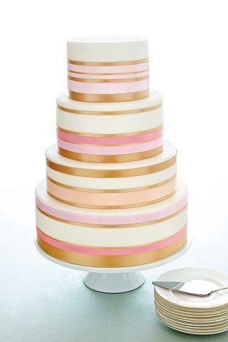 Hochzeit - DIY Ribbon Cake Decoration (BridesMagazine.co.uk) (BridesMagazine.co.uk)