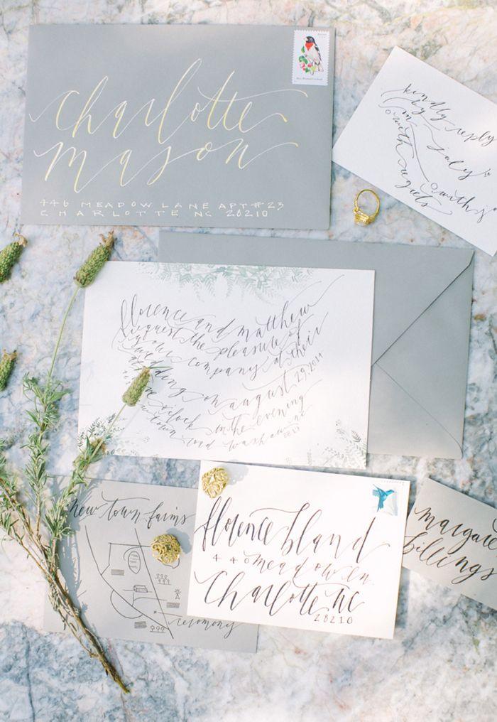 Mariage - Calligraphy Inspiration: Bohemian Ink
