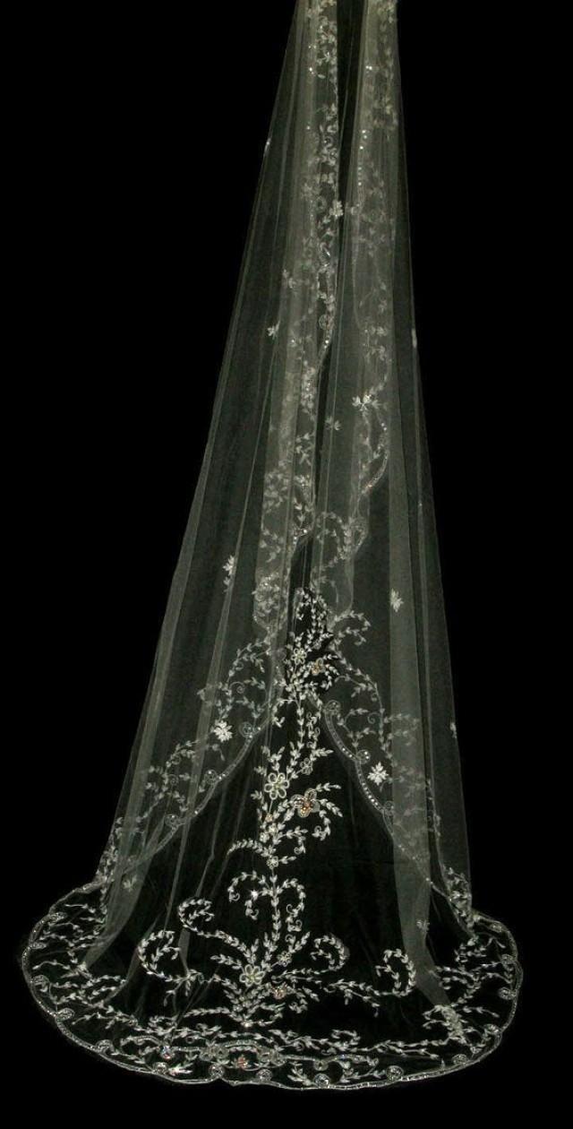 زفاف - Couture Bridal Or Wedding Veil - Gardenia #2162070