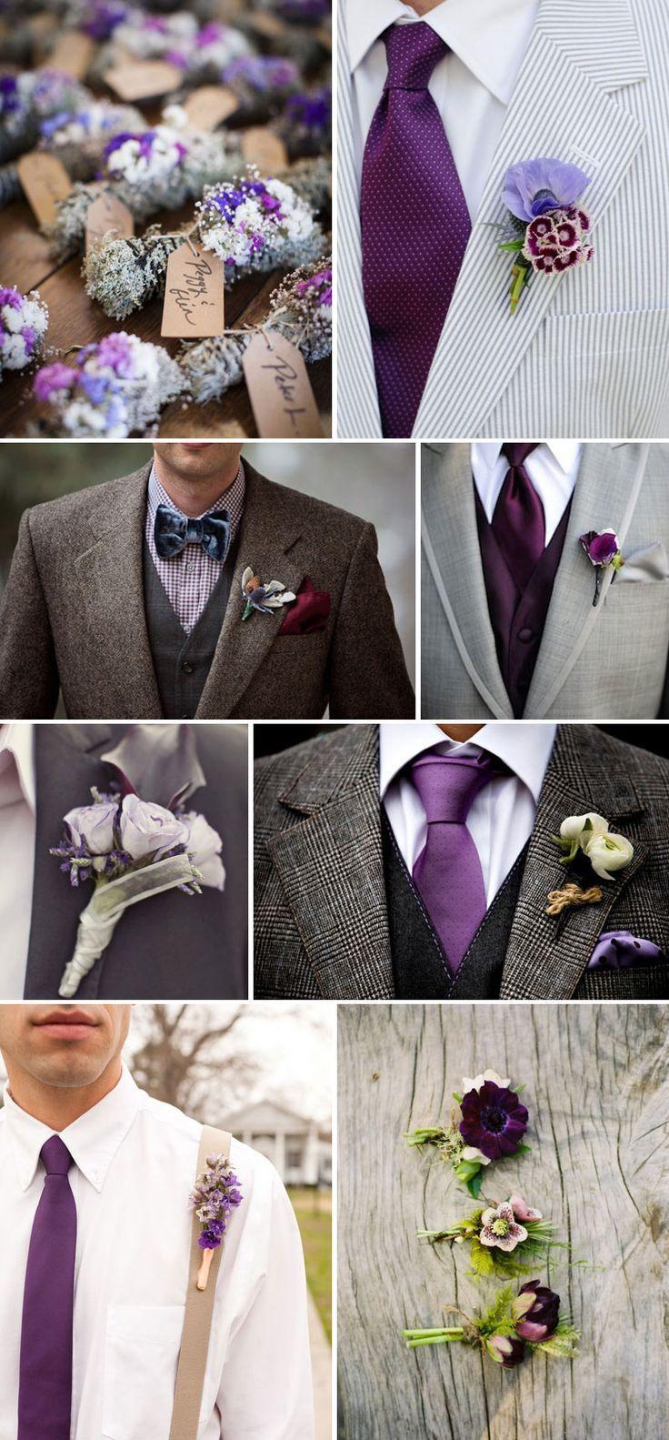 Groom 45 Plum Purple Wedding Color Ideas 2470068 Weddbook