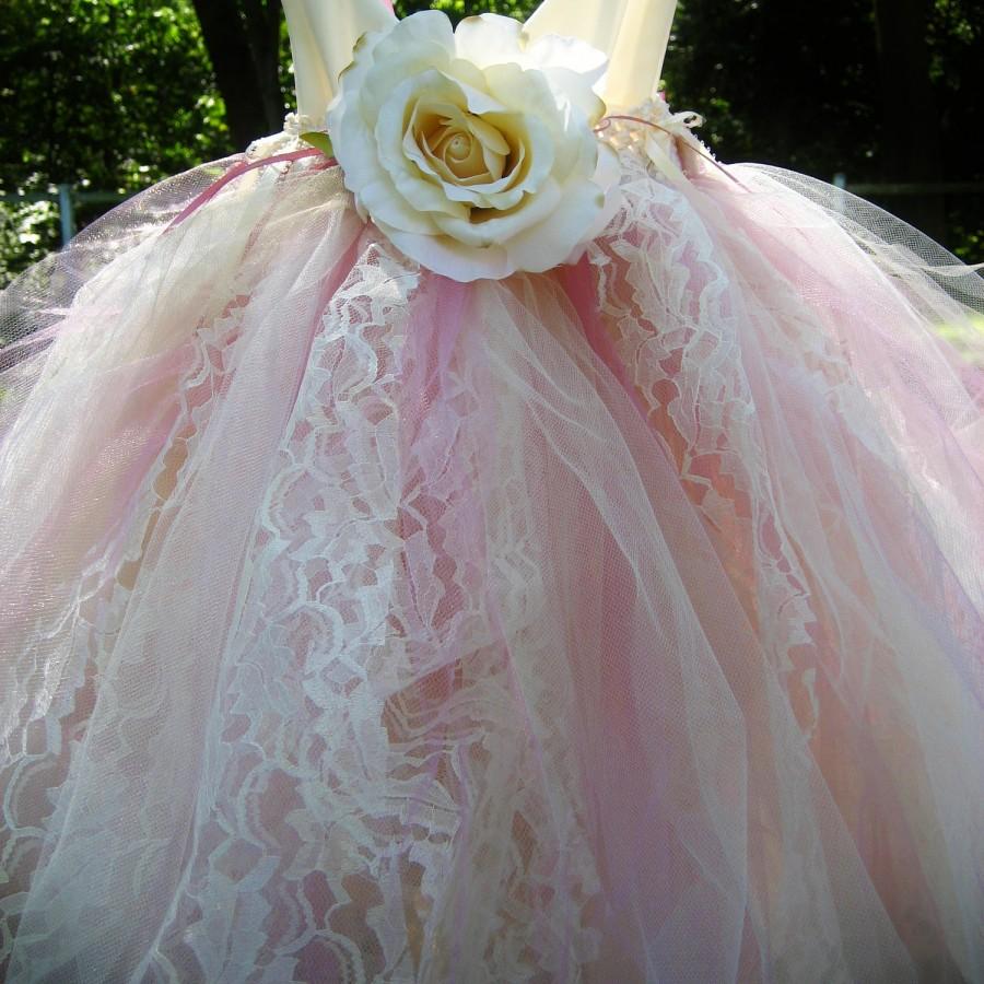 Mariage - Custom Flower Girl Dress