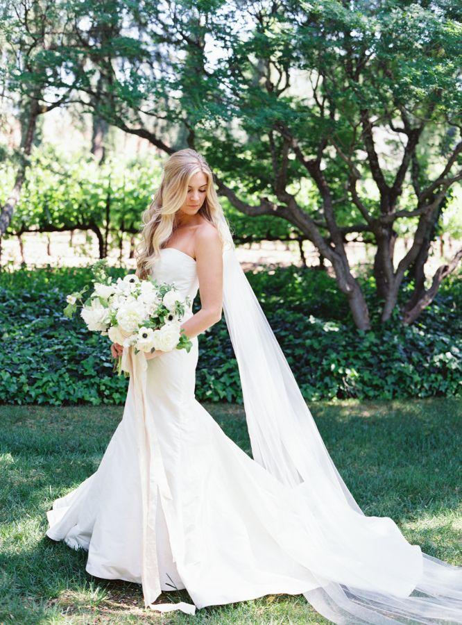 Свадьба - Spring Napa Valley Wedding With Floral Print Bridesmaids