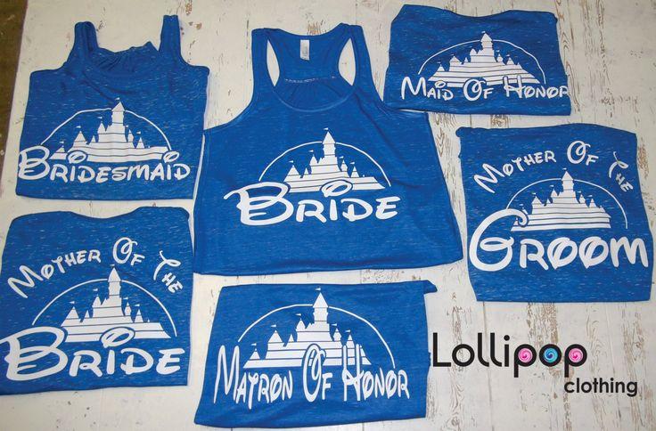 Mariage - Bridal Set Of Tanks, Bridal Shower Tank Tops, Bridesmaid Shirt, Bachelorette Party Shirt, Maid Of Honor Shirt, Bridesmaid Tanks, Plus Size