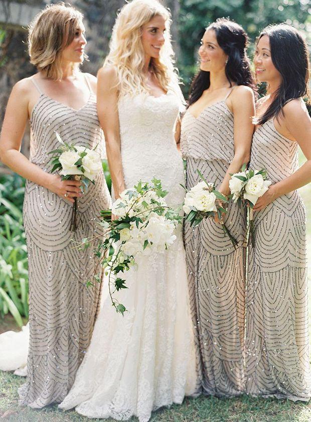 Hochzeit - 10 Stylish Bridesmaid Dress Trends Your Maids Will Love You For!