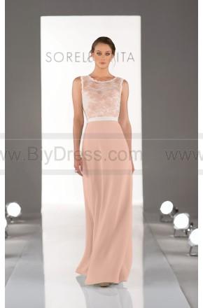 Hochzeit - Sorella Vita Blue Bridesmaid Dress Style 8311