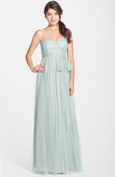 Hochzeit - Women's Jenny Yoo 'Annabelle' Convertible Tulle Column Dress