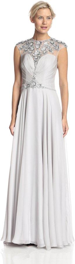 Wedding - Lasting Moments Women's Beaded Bodice Gown