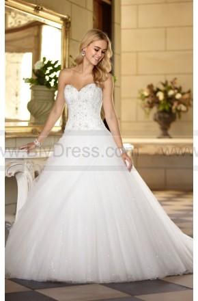 Hochzeit - Stella York Wedding Dress Style 5828 (Include:Crown Veil Gloves Petticoats)