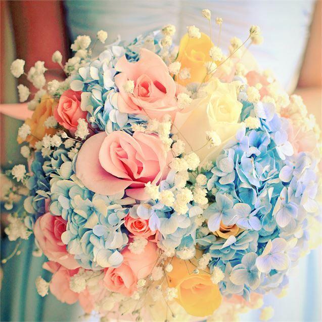 Hochzeit - Pastel Wedding Flowers