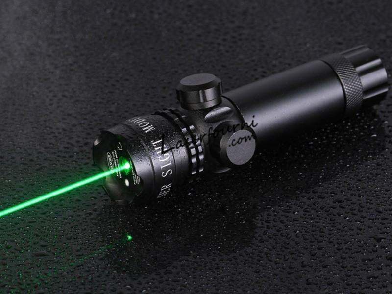 Hochzeit - viseur laser vert pour pistolet ou carabine (support large 18-21mm)