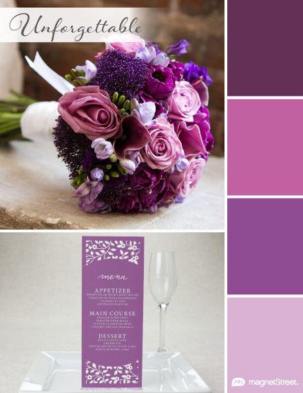 Mariage - Top 2016 Wedding Color Trends: Spring, Summer, Fall, Winter