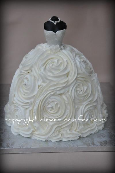 زفاف - Wedding Gown Cake