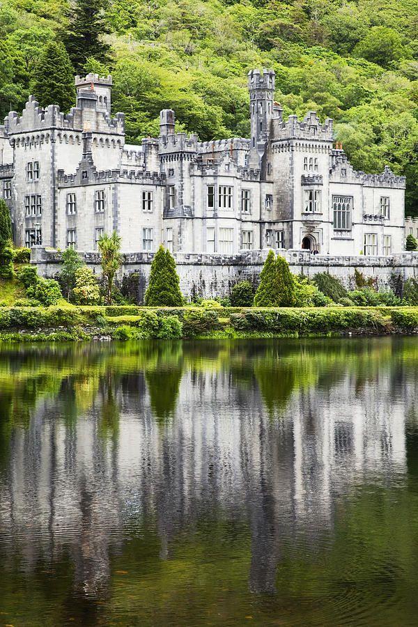 Wedding - Kylemore Abbeycounty Galway Ireland Greeting Card By Peter Zoeller