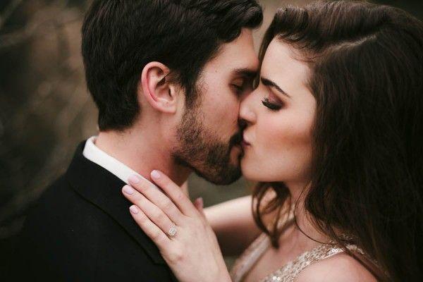 Wedding - This Dallas Engagement Shoot Will Have You Reaching For Your Sequin Gown