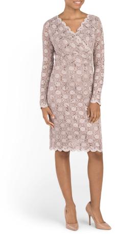 Mariage - All Over Lace Dress