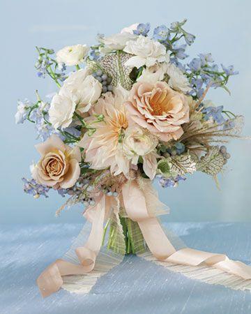 Wedding - Pretty Pairing: A Powder Blue And Nude Color Palette