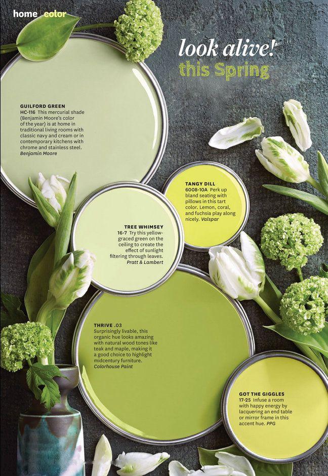 Mariage - Spring Colors : Yellows And Greens