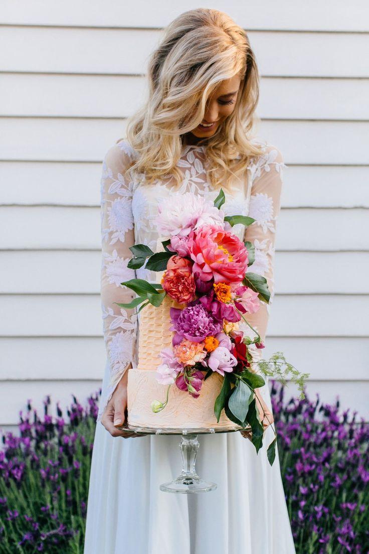 Wedding - “Colour Bomb” Vibrant Floral Editorial By Lenzo - Nouba