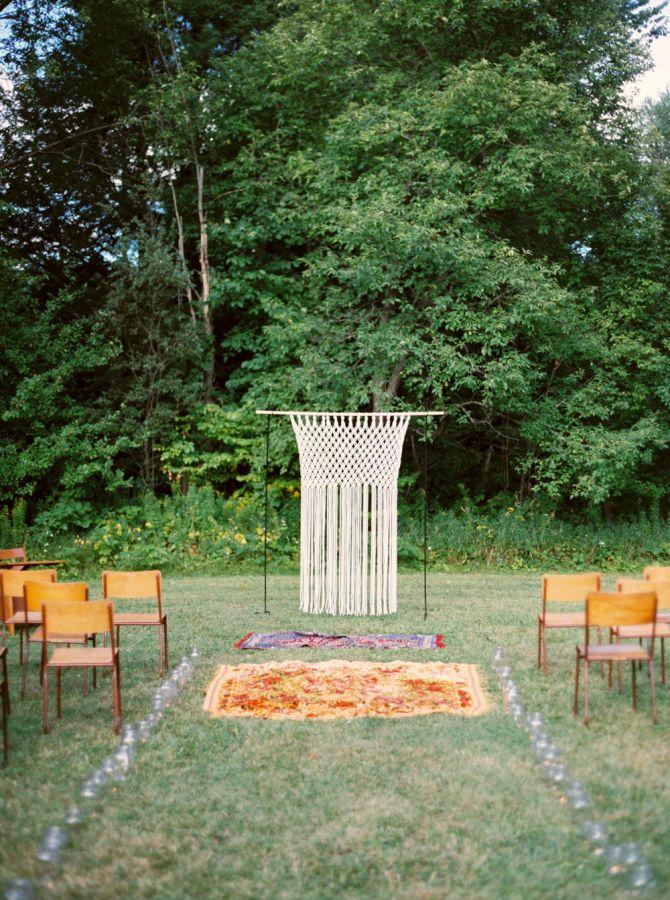 Hochzeit - Boho Outdoor Wedding In Ontario