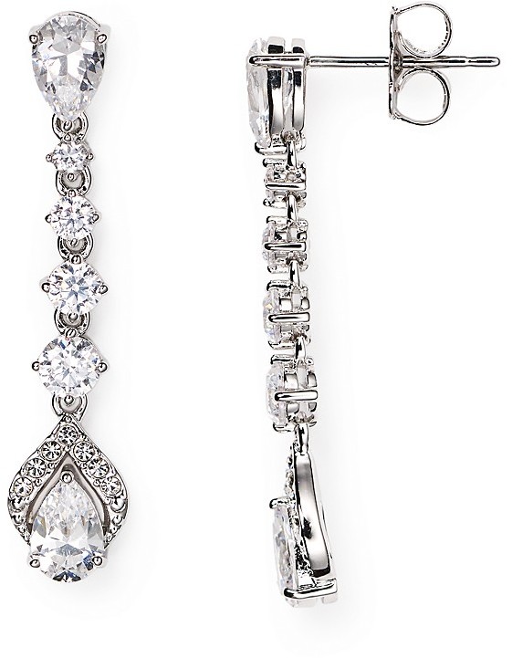 Nadri Linear Drop Earrings 2473841 Weddbook
