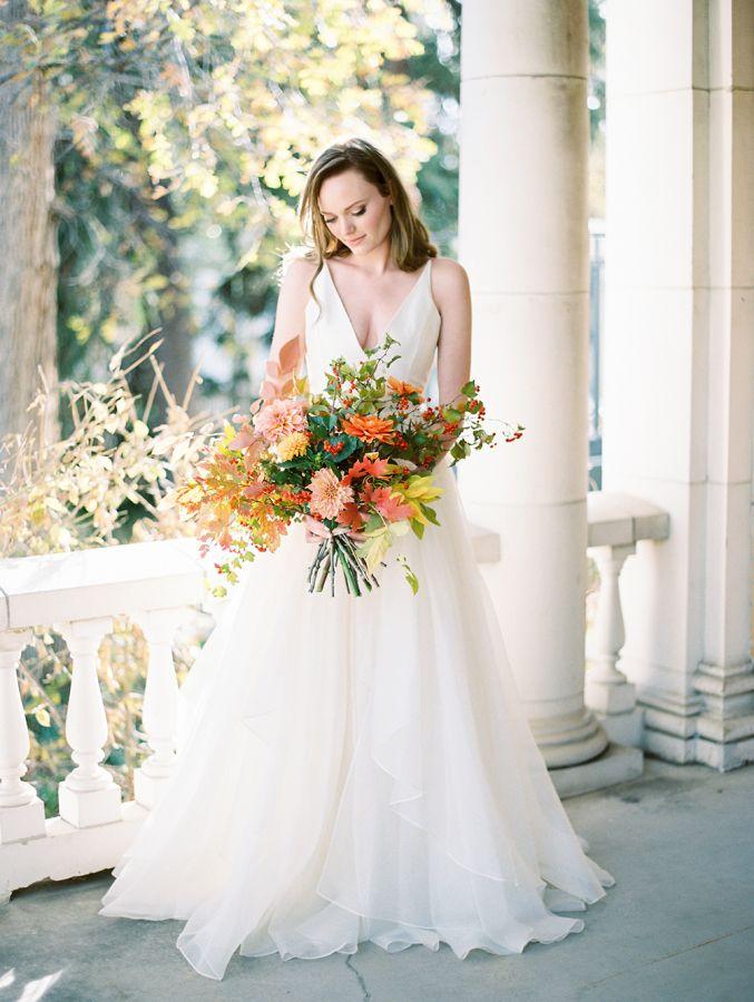 Mariage - Vibrant Autumn Inspired Bridal Session