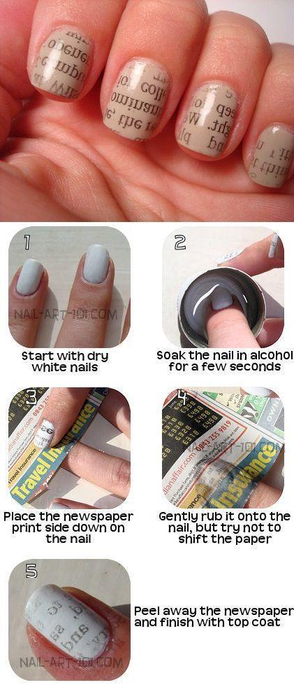 Hochzeit - Best 10 DIY Easy Nail Ideas
