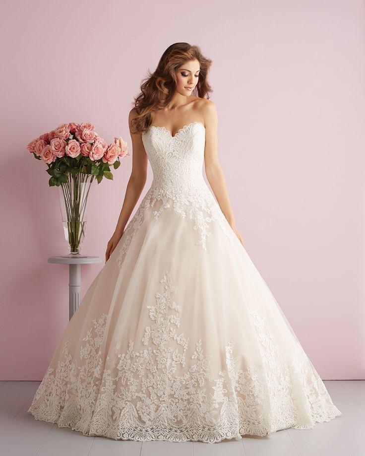 Mariage - Vestidos De Noiva Top Fashion Romantic Sweetheart Hidden Zipper Off The Shoulder Customed Ball Gown Lace Wedding Dresses 2016-in Wedding Dresses From Weddings & Events On Aliexpress.com 
