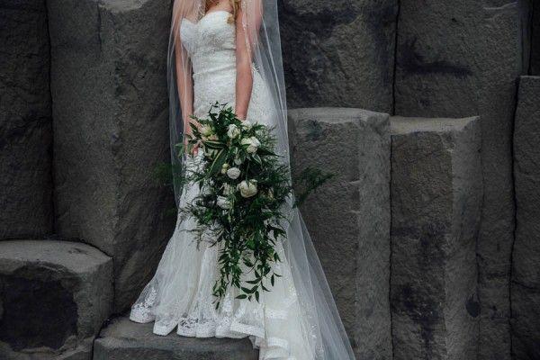 Wedding - Boldly Romantic Icelandic Elopement In The Fjaðrárgljúfur Canyon