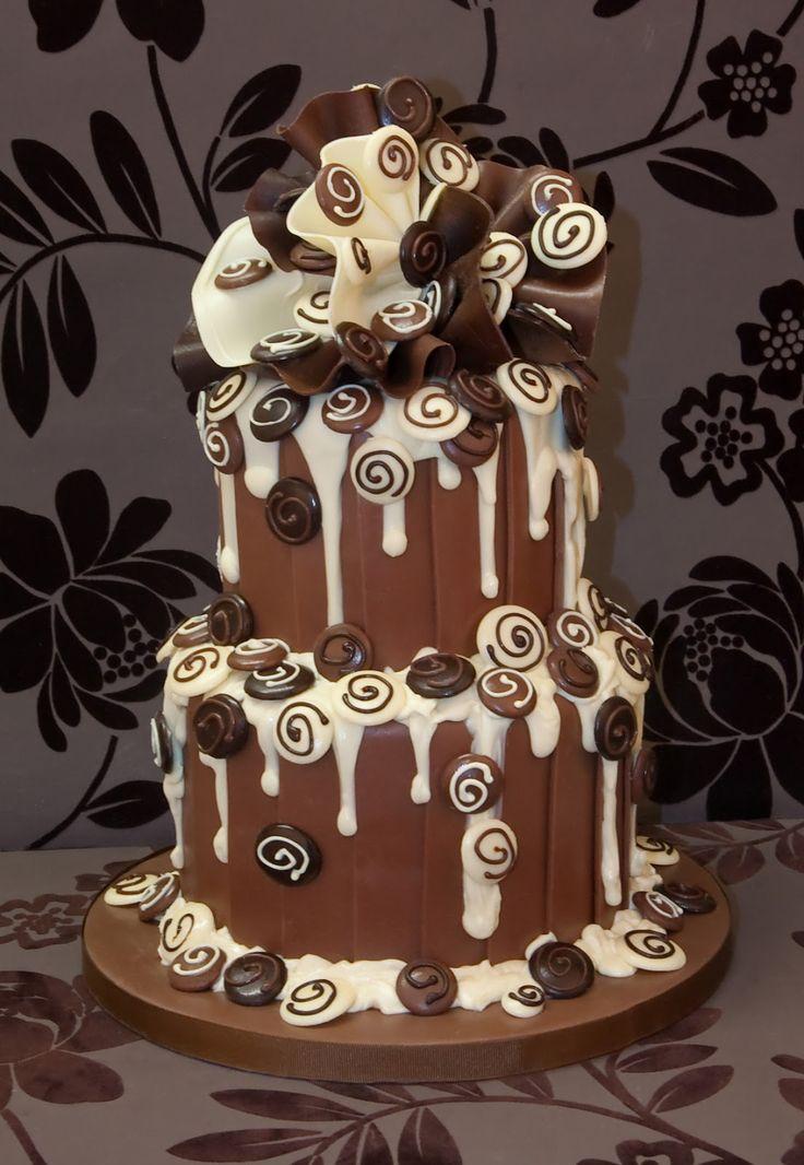 زفاف - Designer Chocolate Truffle Cakes