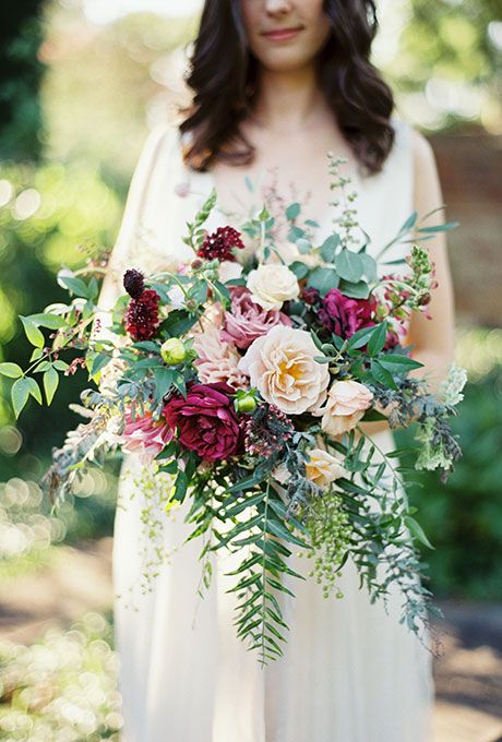Hochzeit - Seasonal Bouquets For A Fall Wedding