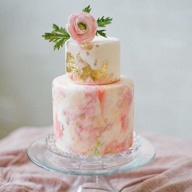 Hochzeit - Chrissy, The Perfect Palette On Instagram: “Quite Possibly The Prettiest Cake I've Ever Seen! ✨ Designed By  @melissasfinepastries   cake …”