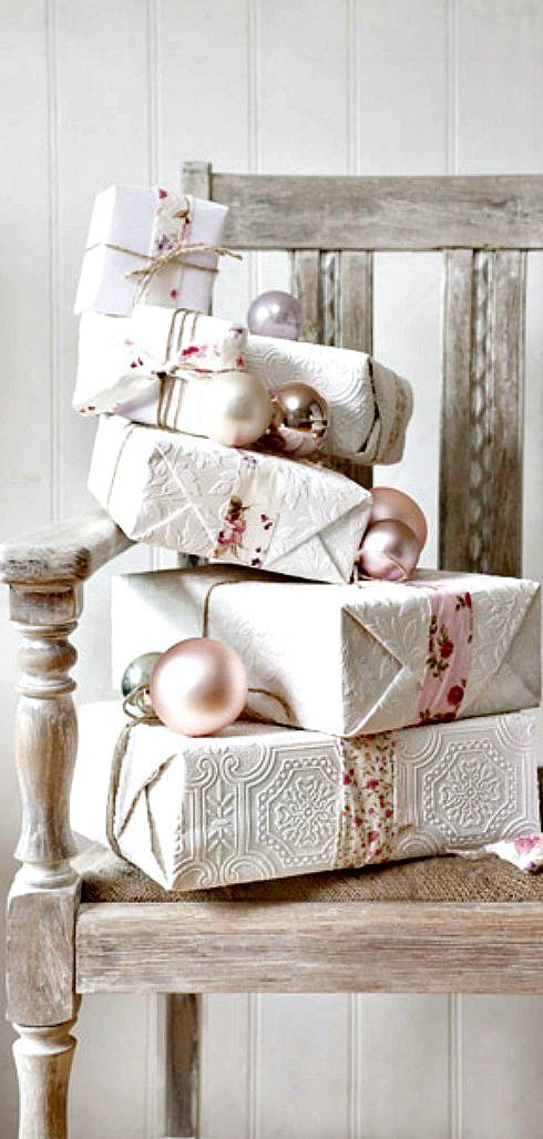 زفاف - 40 More Ways To Rock A Christmas Present! - The Enchanted Home