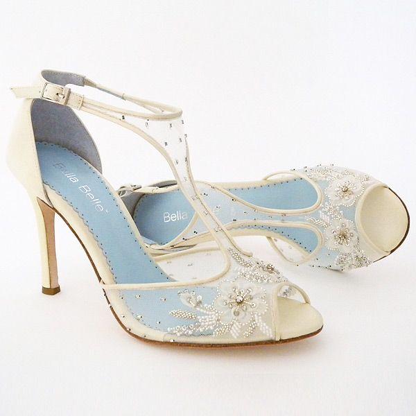 Mariage - Paloma Ivory Wedding Shoes