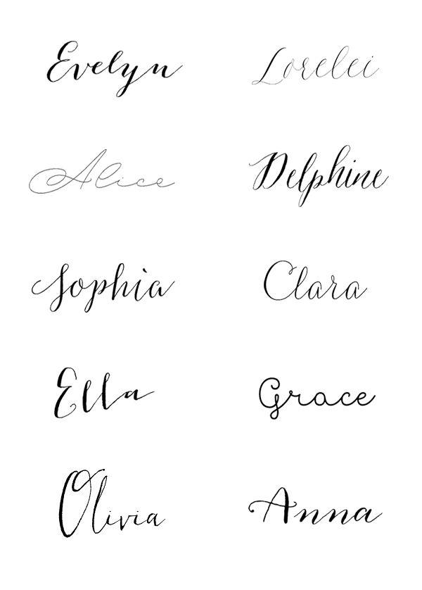 زفاف - 10 Best Wedding Fonts (Yours Truly)
