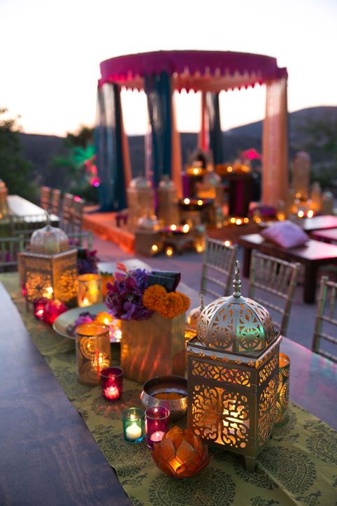 Свадьба - Real Wedding Album: Elshane & Taylor's Moroccan-Themed House Party
