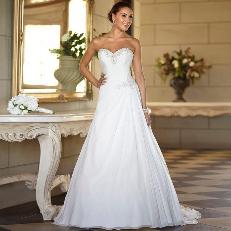 Sweetheart Beaded Neckline Dropped Waist Wedding Dress 2477865 Weddbook 0162